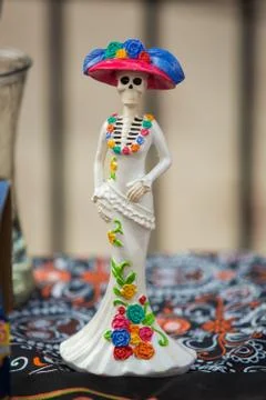 Day of the dead attributes Stock Photos