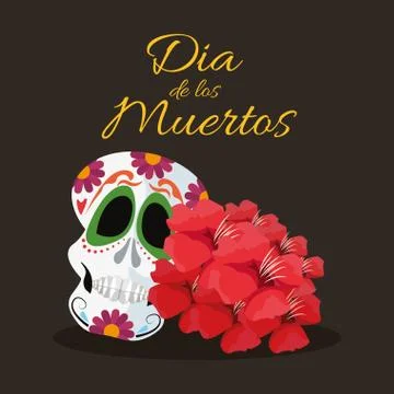 Day of the dead celebration Stock Illustration