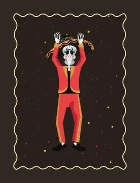 Day of the dead celebration Stock Illustration