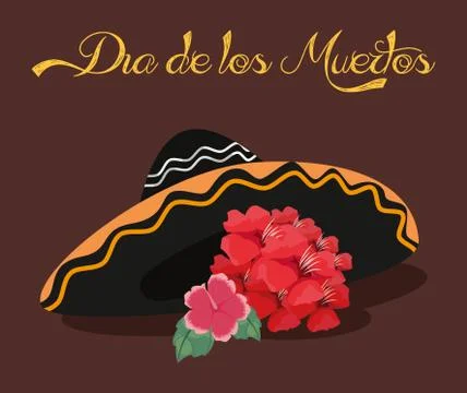 Day of the dead celebration Stock Illustration