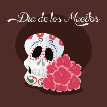 Day of the dead celebration Stock Illustration