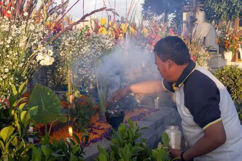 Day of the Dead celebrations. Stock Photos