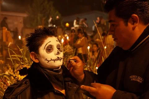 Day of the Dead celebrations. Stock Photos
