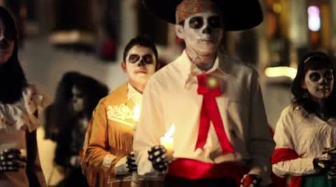 Day of the Dead 스톡 동영상 8975942