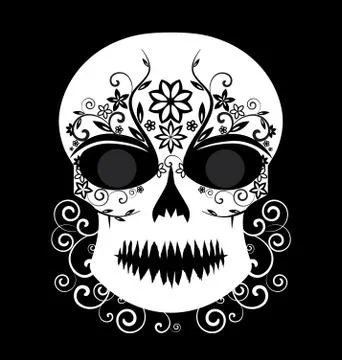 Day of The Dead Stock Illustration