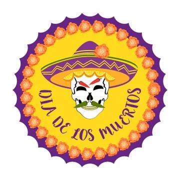 Day of the Dead Stock Illustration