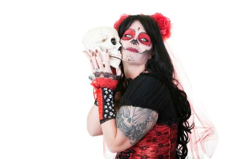 Day of the dead love Stock Photos