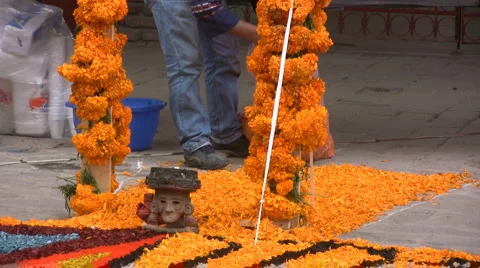 Day of dead in Mexico Video stock 6732182