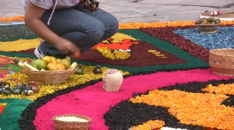 Day of dead in Mexico 스톡 동영상 6732259