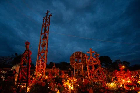 Day of the dead in mexico Stock Photos
