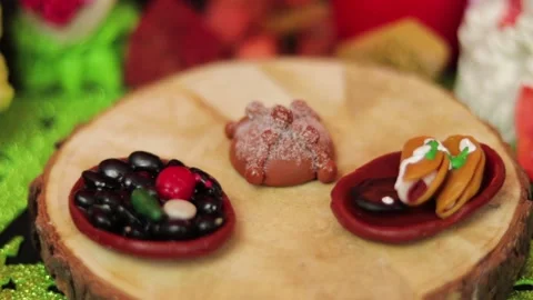 Day of the dead mini offering 003 Stock Footage 170514562