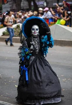 Day of the Dead Parade, Mexico Stock Photos