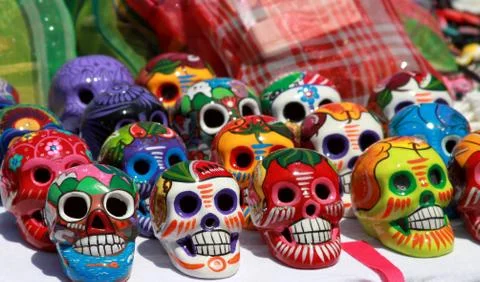 Day of the dead skeletons Stock Photos