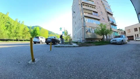 A day in Dilijan, an old man Stock Footage 240460187