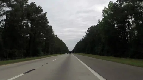 Day driving time lapse Stock Footage 38030915