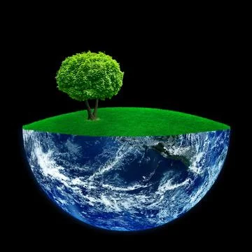 On the day of the earth Stock Photos