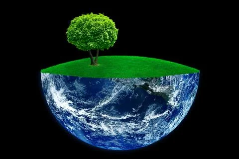 On the day of the earth Stock Photos