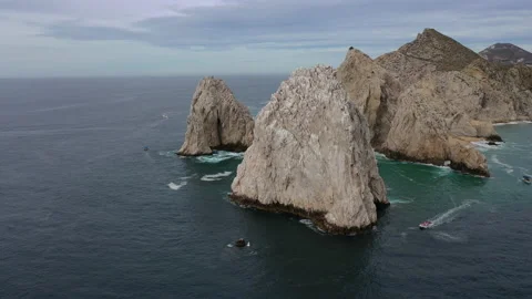 A day at El Arco Stock Footage 133208135