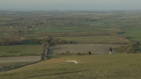 A day in the English countryside (eight) Stock Footage
