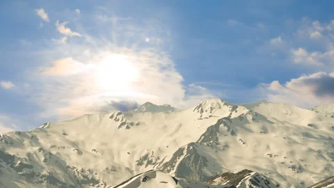 Day in the high mountains time lapse scene Stock-Footage 267952850