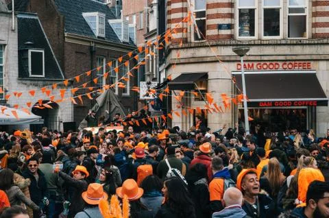 Day of the King, Amsterdam Stock Photos