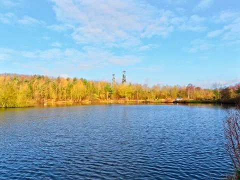 A day by the lake Stock Photos