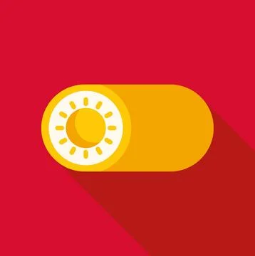 Day mode theme toggle switch user interface 스톡 일러스트