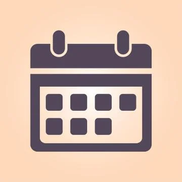 Day month symbol. Stock Illustration