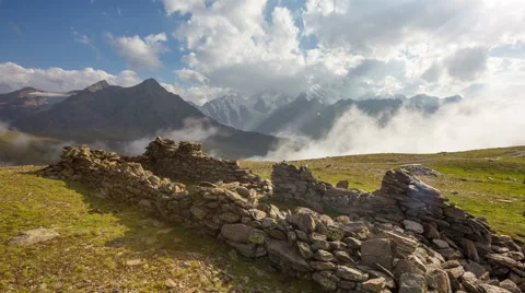 Day at mountains Video stock 44150975