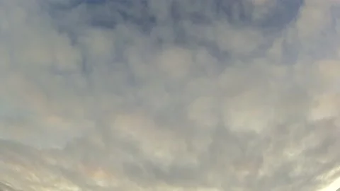 Day to night 4k Timelapse Summer Colorful Dramatic Sky With Cumulus Clouds .. Stock Footage 229409844