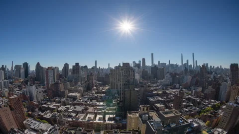 Day to Night Cityscape Timelapse Stock Footage 220732520