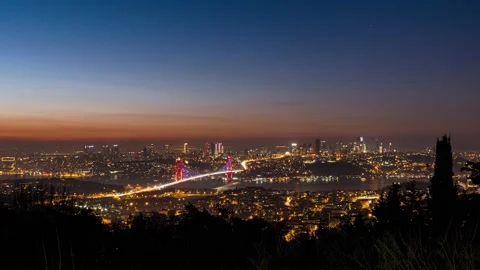 Day to night istanbul timealpse Stock Footage 149486484