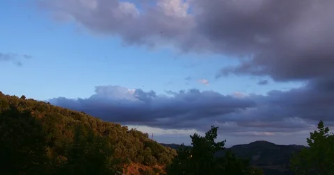 From the day to night - time lapse 4K DCI Stock Footage 79664850