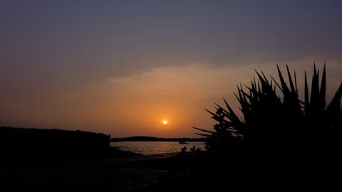 DAY TO NIGHT - TIME LAPSE Stock Footage 111685610