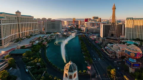 Day to Night Time lapse Las Vegas Stock Footage 139301329