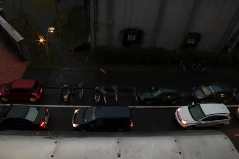 Day To Night Timelapse of A City Stock Footage 219237405