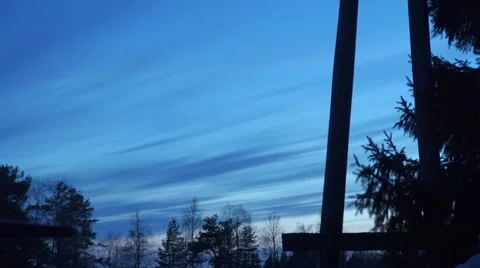 From day to night - Timelapse Stock Footage 49627140