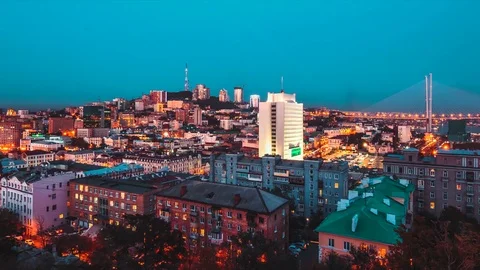 Day to night timelapse 库存影片 77577909