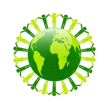 Day of peace vector background Stock Illustration