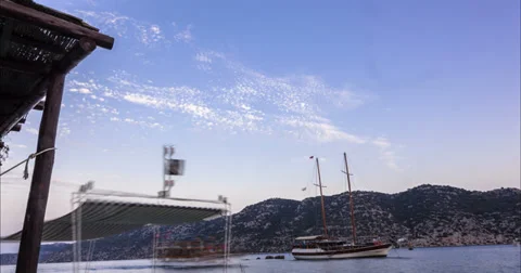 Day at the Pier Time Lapse 4K Video stock 31977335