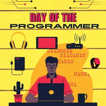 Day of the Programmer Stock-Illustration