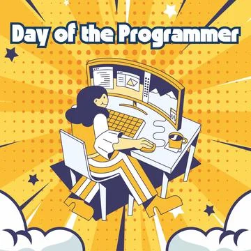 Day of the Programmer Stock-Illustration