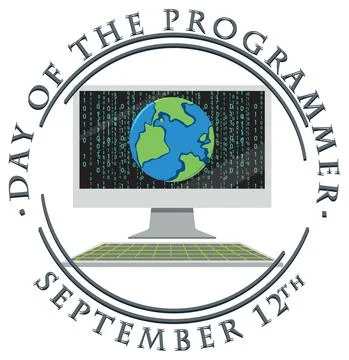 The Day of the Programmer Poster イラスト素材