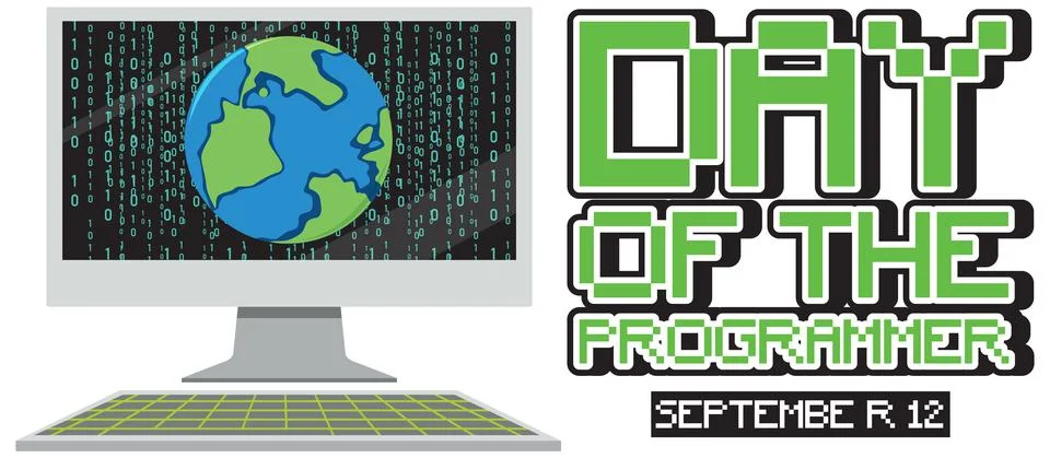 The Day of the Programmer Poster Stock-Illustration