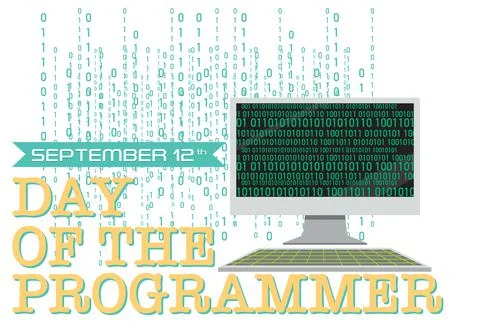 The Day of the Programmer Poster イラスト素材
