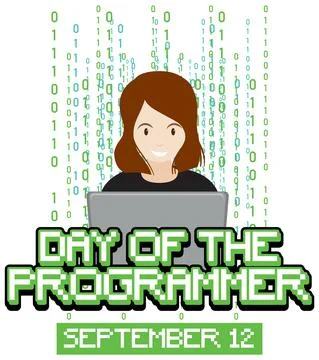 The Day of the Programmer Poster Stock-Illustration