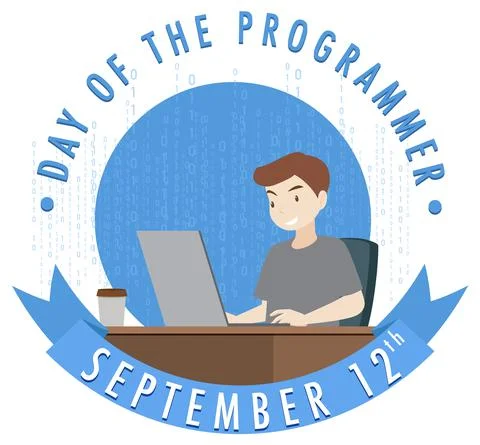 The Day of the Programmer Poster Stock-Illustration