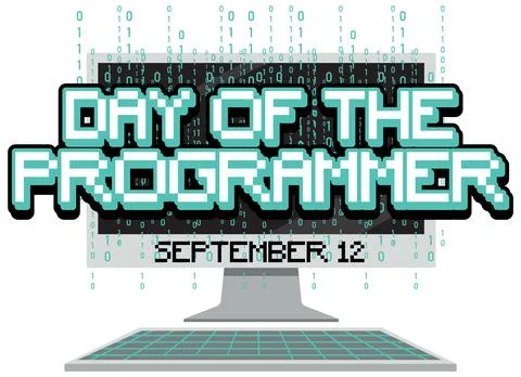 The Day of the Programmer Poster Stock-Illustration