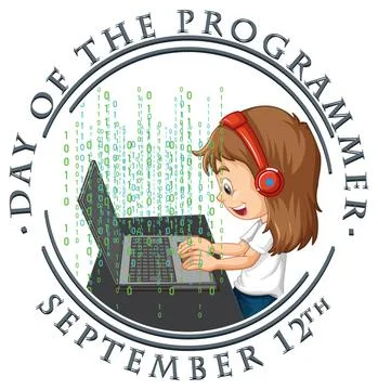 The Day of the Programmer Poster Stock-Illustration