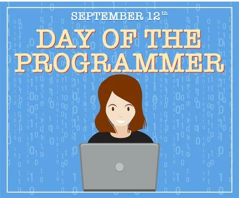 The Day of the Programmer Poster Stock-Illustration